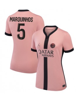 Paris Saint-Germain Marquinhos #5 Zenski Rezervni Dres 2024-25 Kratak Rukavima